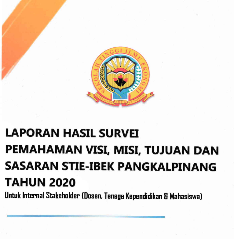 Laporan Tingkat Pemahaman VMTS Tahun 2020